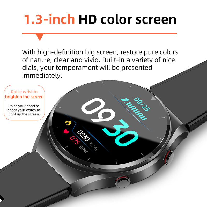 Health Monitoring Smartwatch Featuring ECG and Blood Pressure Tracking