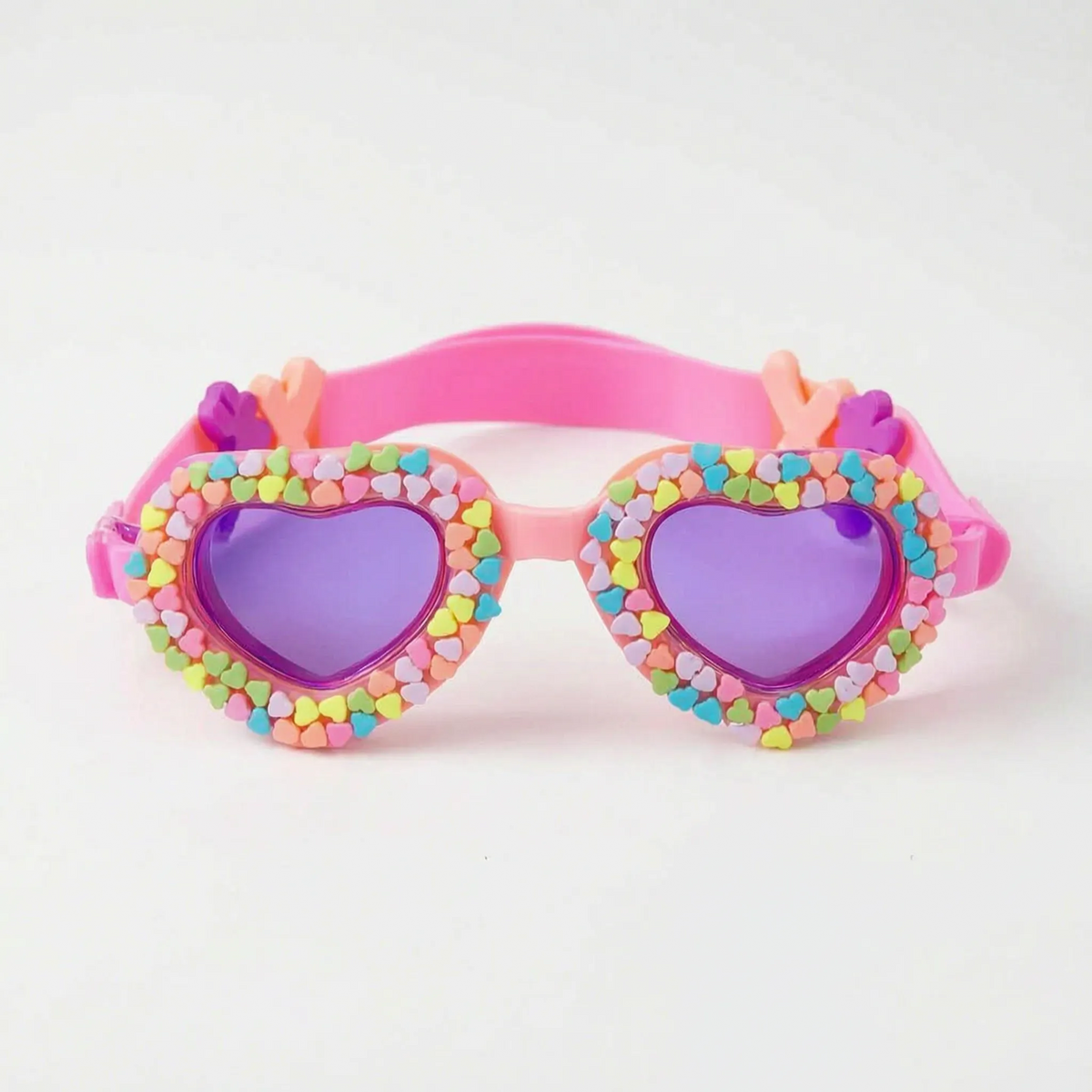 Heart-Shaped Swimming Goggles for Kids with Anti-Fog Lenses - Fun Style