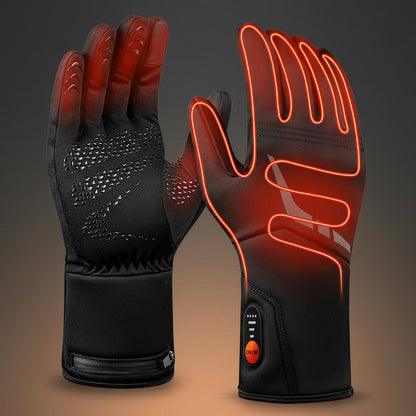 Heated Touchscreen Winter Gloves - Waterproof for Warmth and Comfort