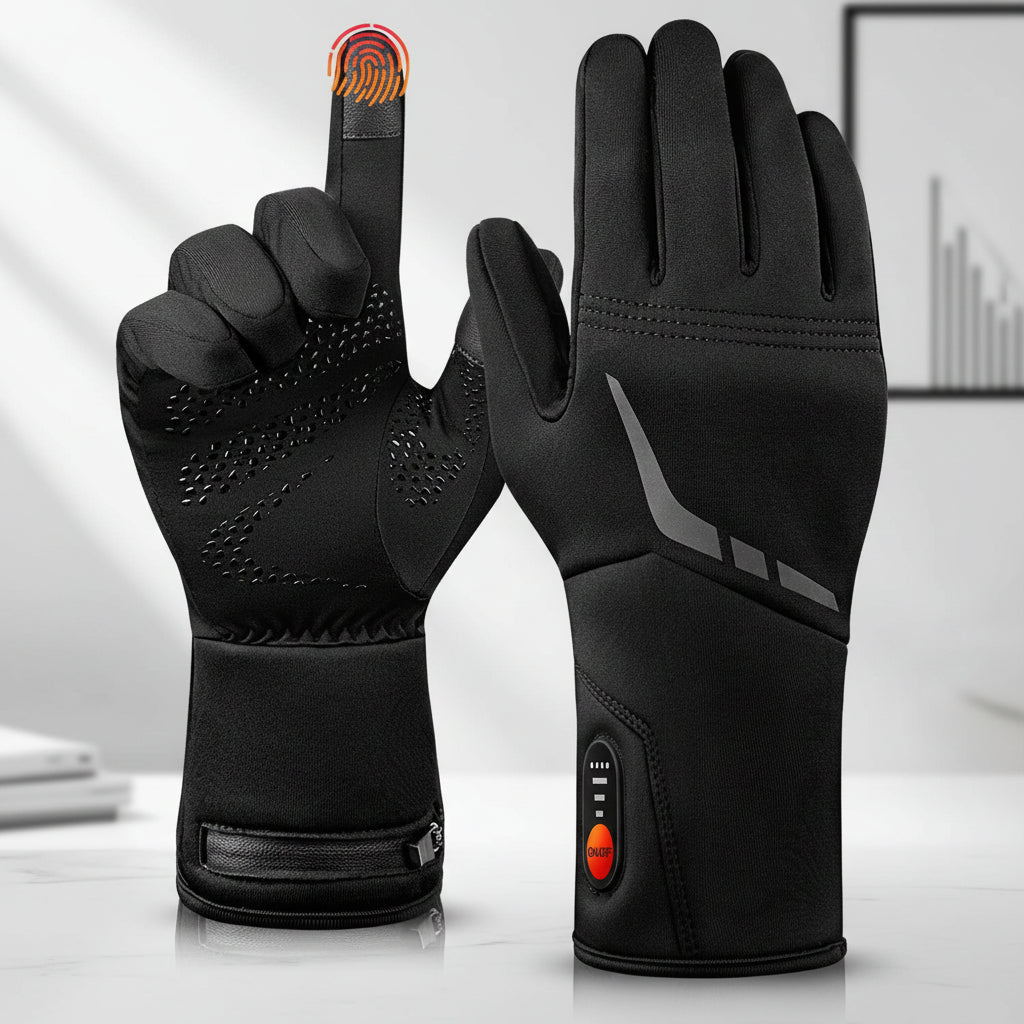 Heated Touchscreen Winter Gloves - Waterproof for Warmth and Comfort