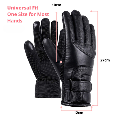 Waterproof Touchscreen Thermal Gloves for Women – USB Rechargeable