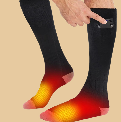 Adjustable Temperature Heated Socks – Rechargeable for Enhanced Comfort