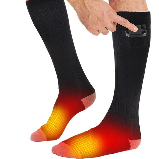 Adjustable Temperature Heated Socks – Rechargeable for Enhanced Comfort