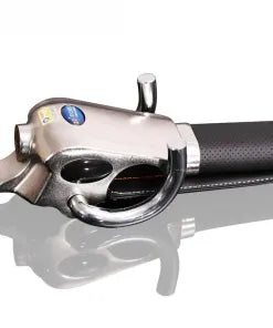 Heavy-Duty Steering Wheel Lock with Tri-Directional Security System