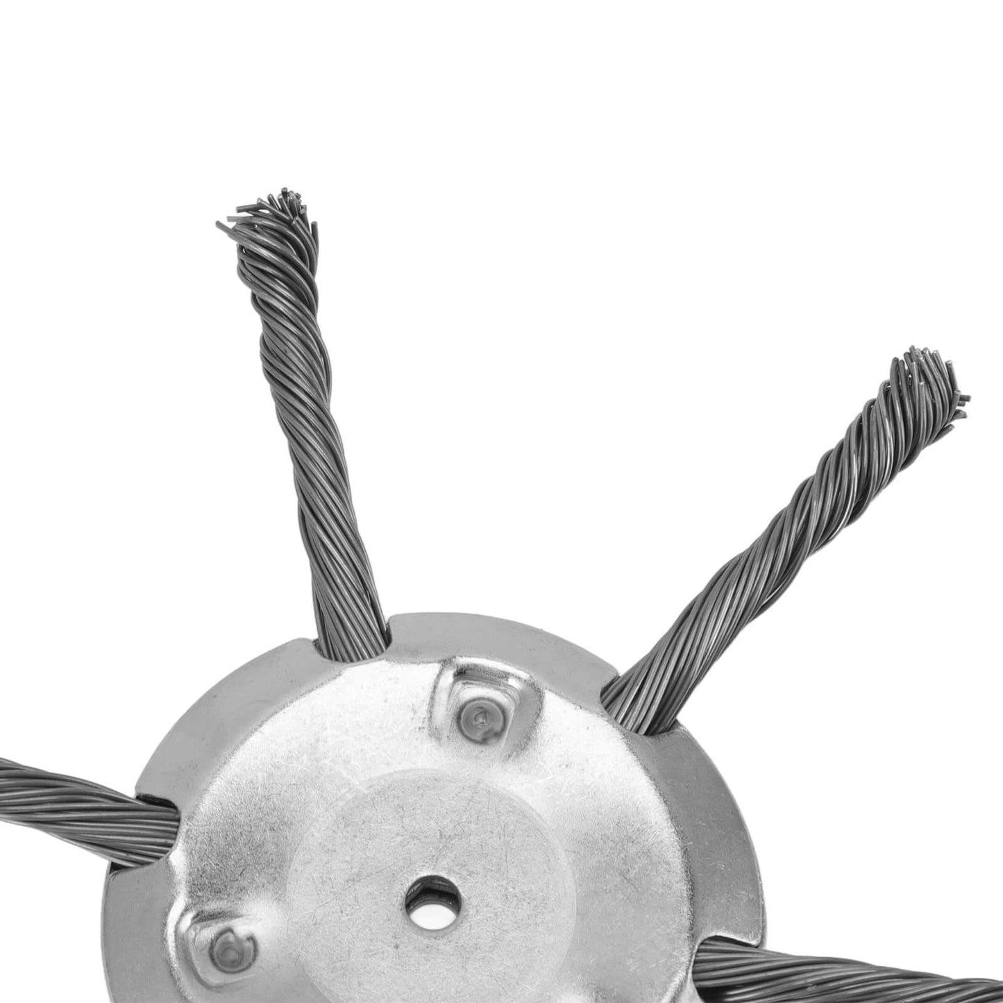 Heavy Duty 6-Inch Wire Brush Head for Outdoor Cleaning Tasks