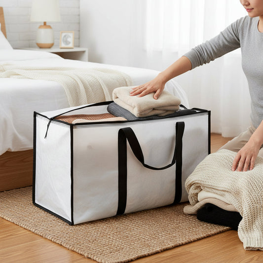Zippered Waterproof Storage Bags – Multi-Purpose Packing Organizer