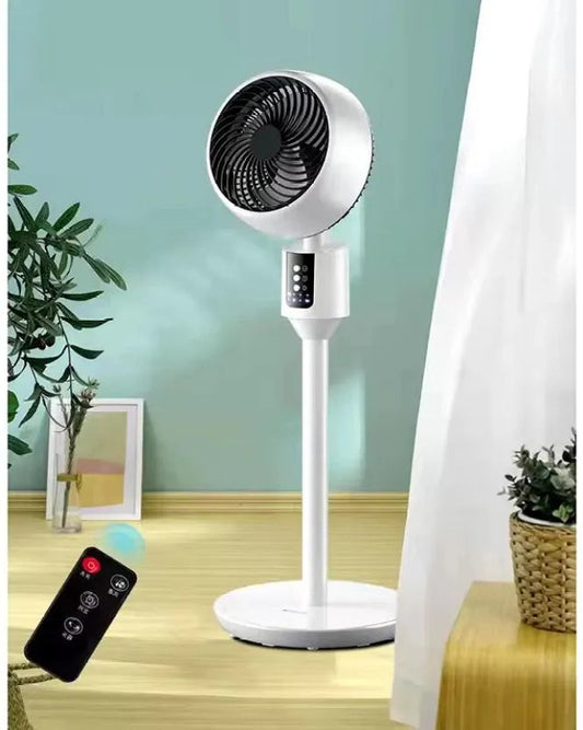 Adjustable Height Table Fan with Multi-Directional Oscillation