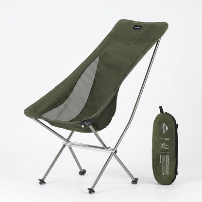 Folding Moon Chair with High Back and Carrying Bag – Lightweight for Outdoors