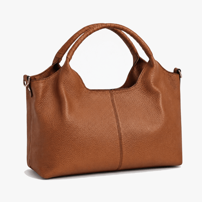 Soft Faux Leather Hobo Bag for Women with Adjustable Strap