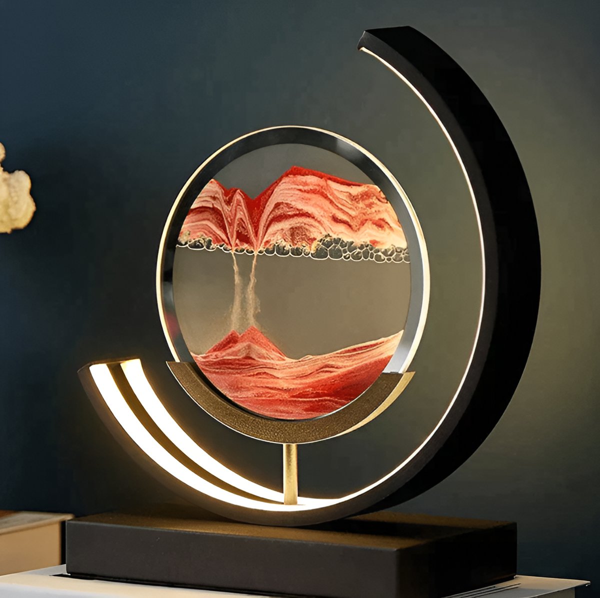 Serenity Sands Dimmable Lamp with Remote Control