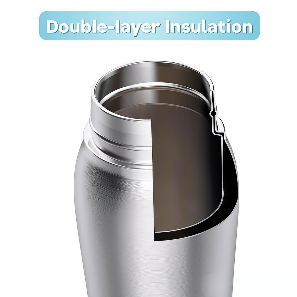 Insulated Stainless Steel Water Bottle for Dogs - Portable Hydration