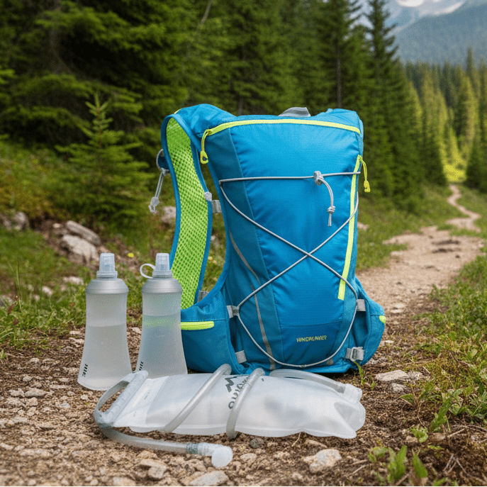 Outdoor Hydration Pack with 1.5L Water Reservoir – 8L Capacity