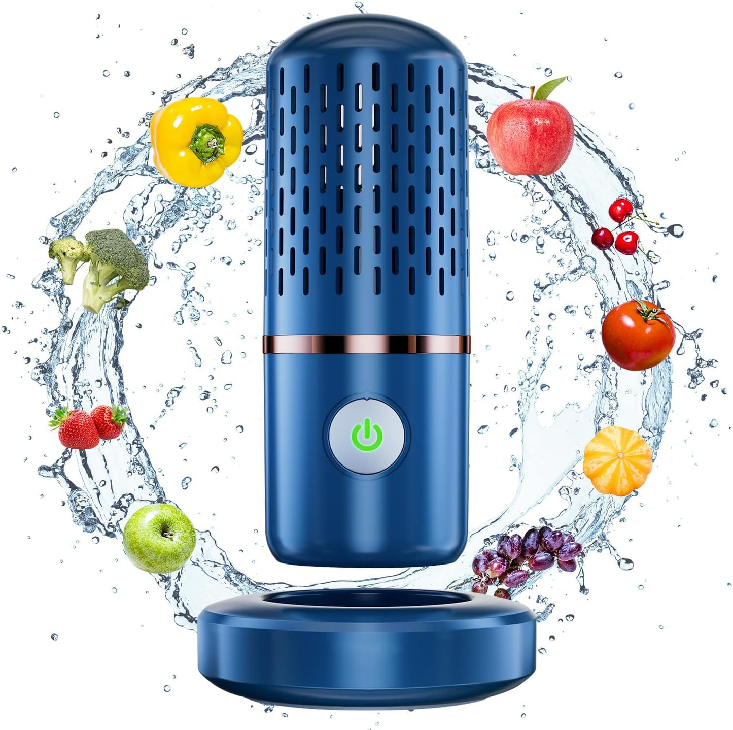 Advanced Purification Portable Cordless Washer for Fruits and Vegetables