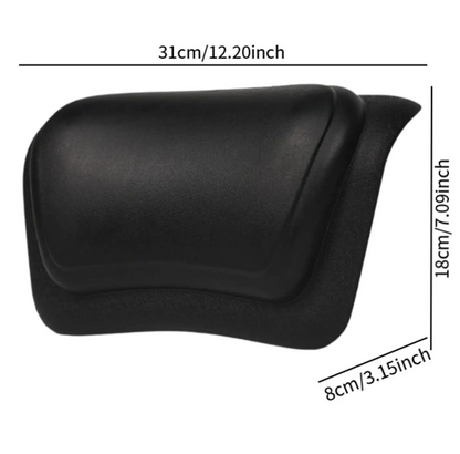 Waterproof Bath Pillow with Silicone Foam and Non-Slip Design for Comfort