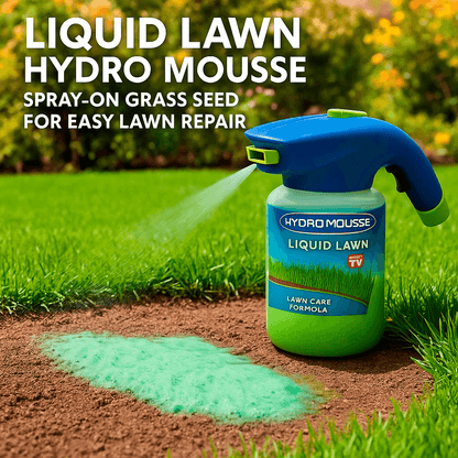 Grass Repair Spray with Hose Attachment for Simple Application – Lush Lawn