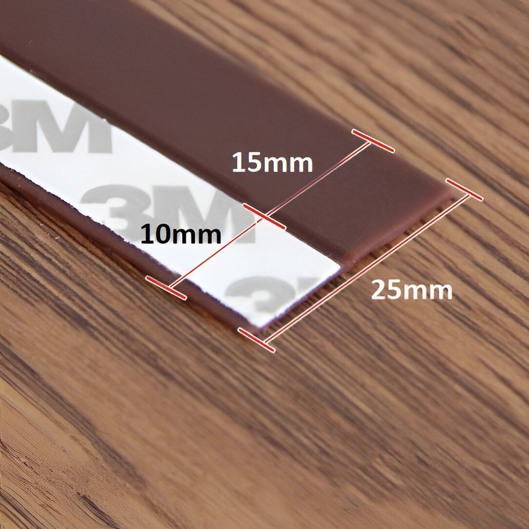 Adhesive Silicone Door Seal Strip with Insect Barrier – 5 Meters