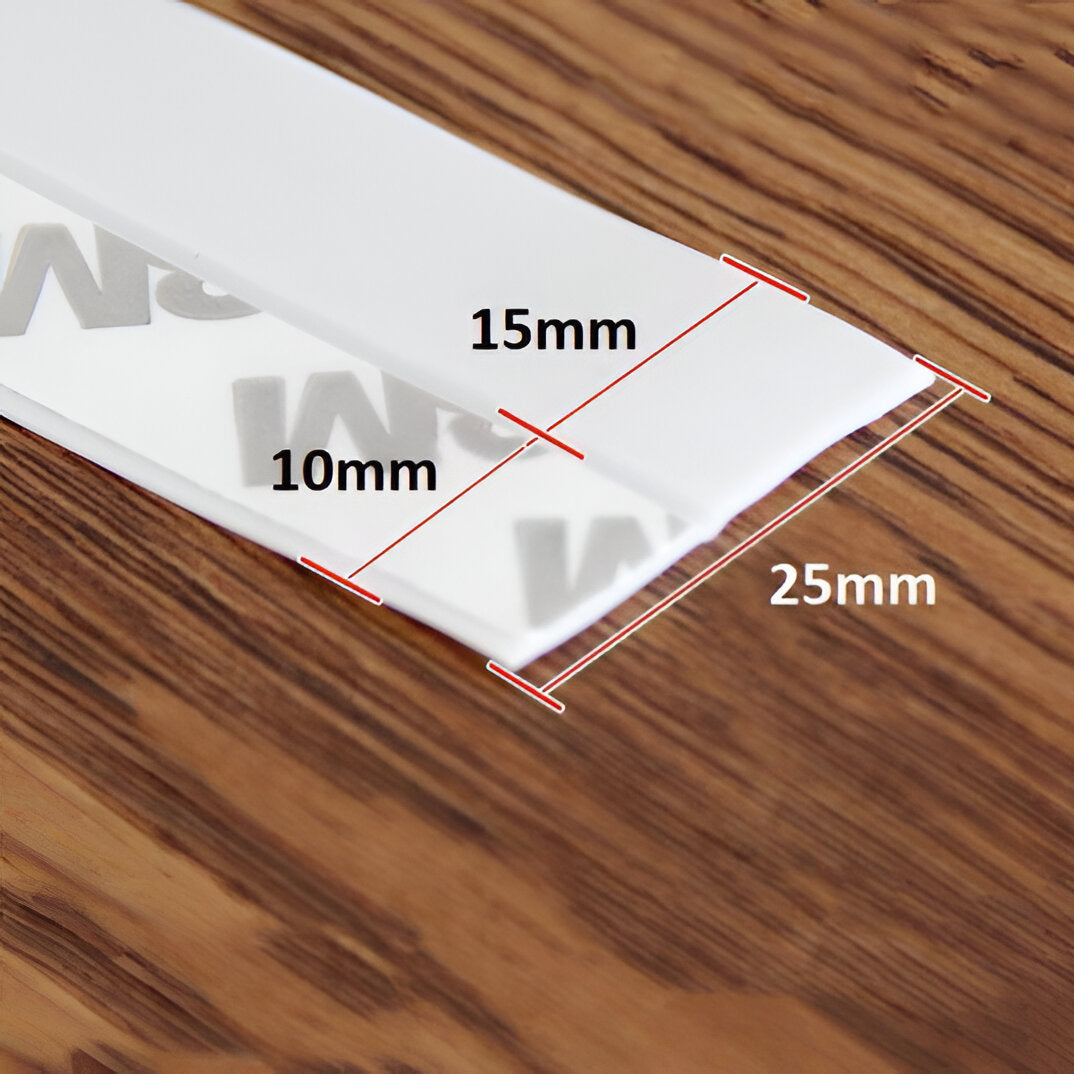 Adhesive Silicone Door Seal Strip with Insect Barrier – 5 Meters