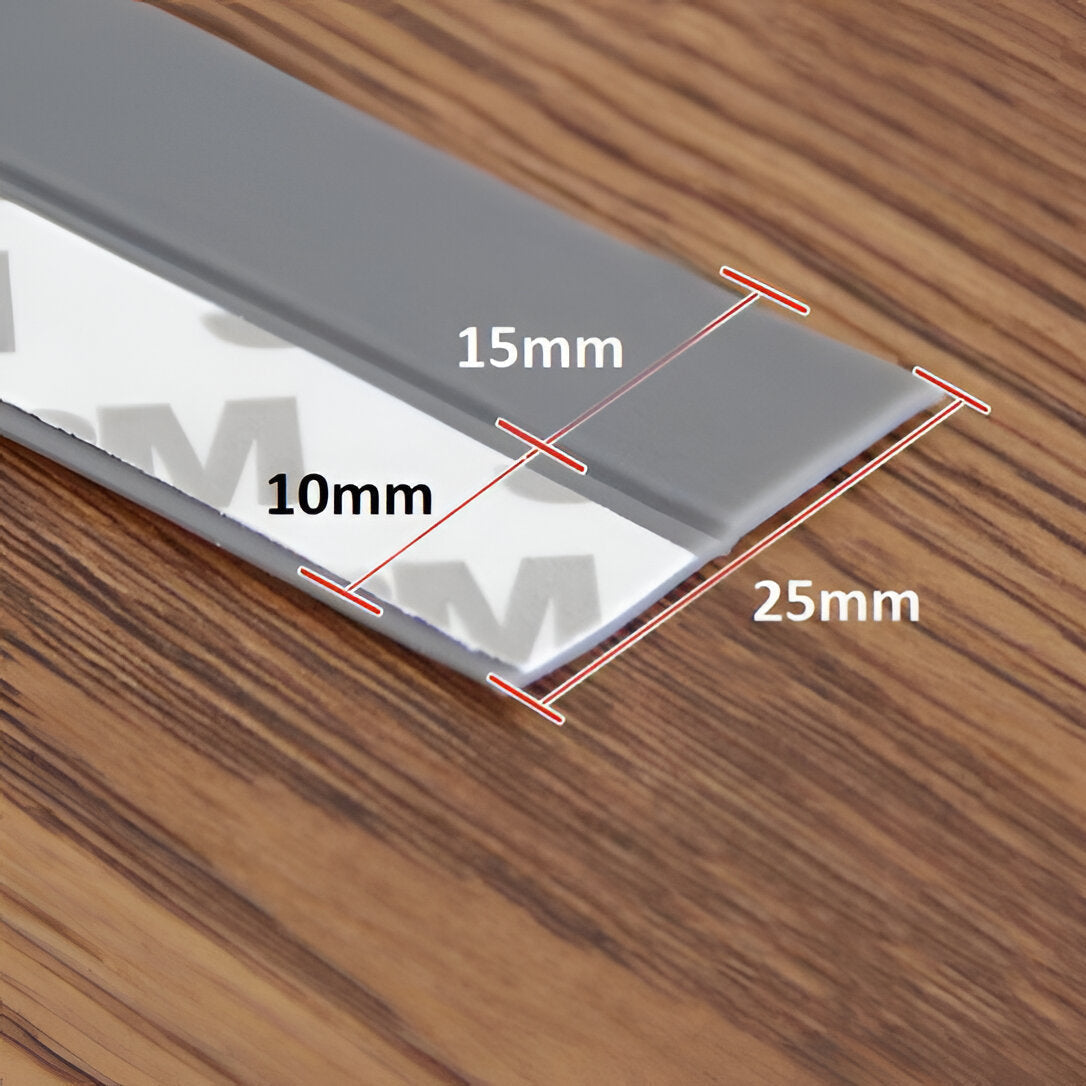 Adhesive Silicone Door Seal Strip with Insect Barrier – 5 Meters