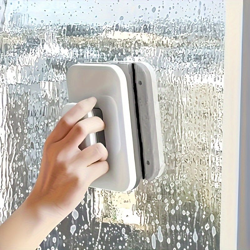 Smart Dual-Sided Window Cleaner with Safety String for Easy Use