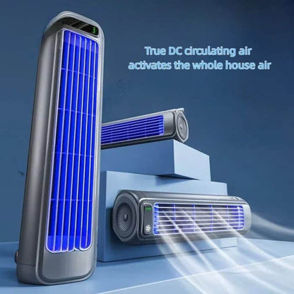 Compact Rechargeable Fan with 8-Hour Run Time and Whisper Quiet Design