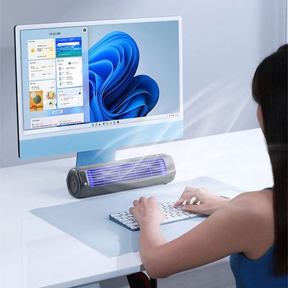 Compact Rechargeable Fan with 8-Hour Run Time and Whisper Quiet Design