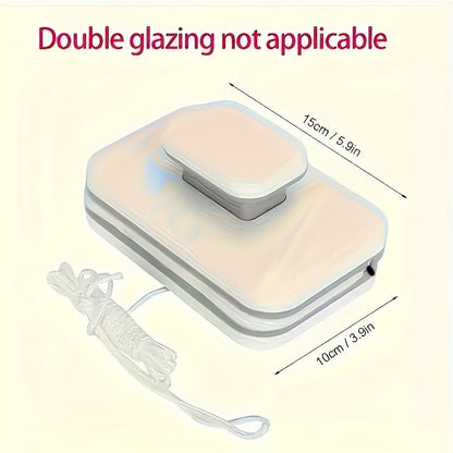 Smart Dual-Sided Window Cleaner with Safety String for Easy Use