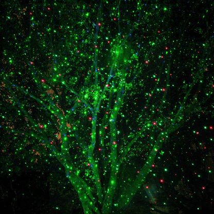 Dynamic Holiday Light Projector with Remote Control and Ground Stake