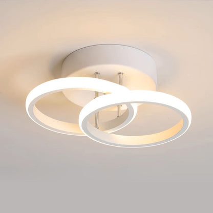 Geometric Ceiling Light with LED – Contemporary Design