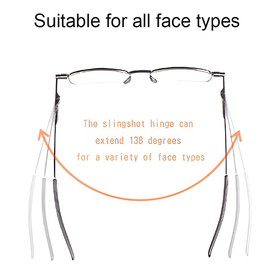 Compact Portable Reading Glasses for Everyday Use