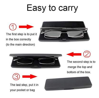 Compact Portable Reading Glasses for Everyday Use