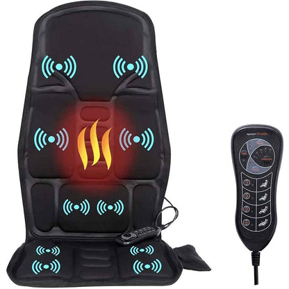 RelaxPro Massage Cushion with Heat for Home and Car Use