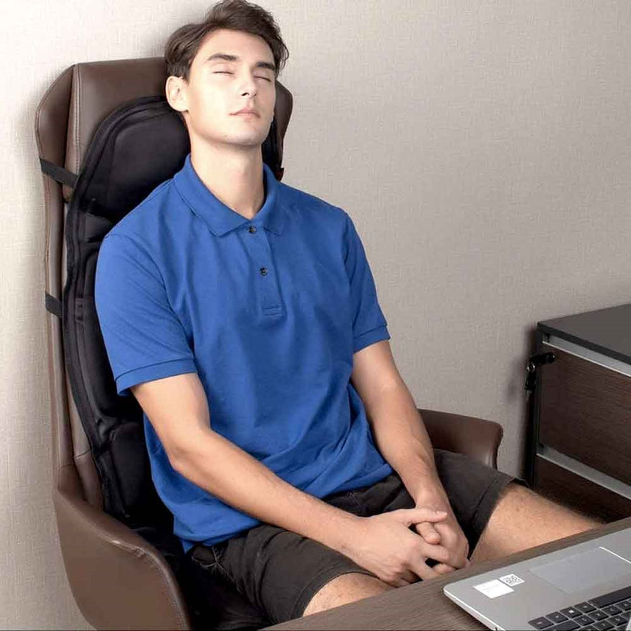 RelaxPro Massage Cushion with Heat for Home and Car Use