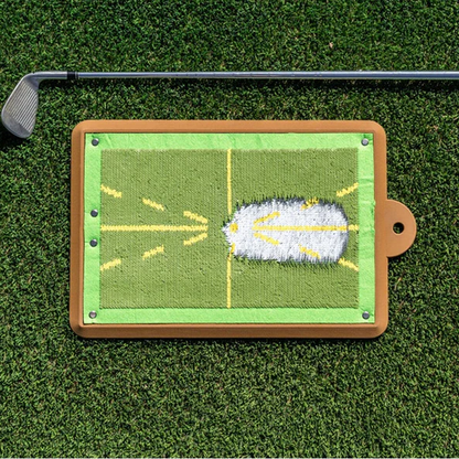 Home Golf Swing Feedback Training Mat