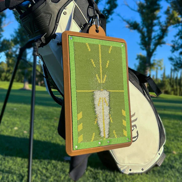 Home Golf Swing Feedback Training Mat