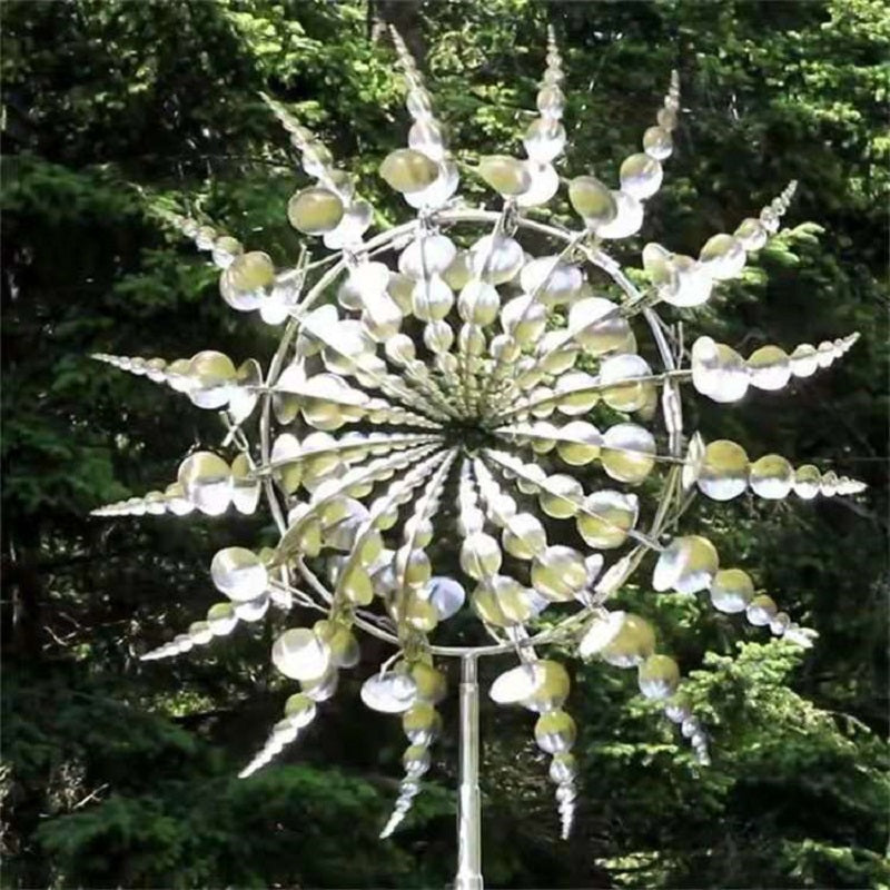 Garden Breeze Kinetic Spinner - Rust-Proof Outdoor Decor