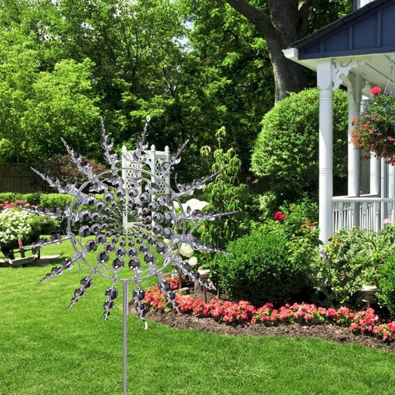 Garden Breeze Kinetic Spinner - Rust-Proof Outdoor Decor