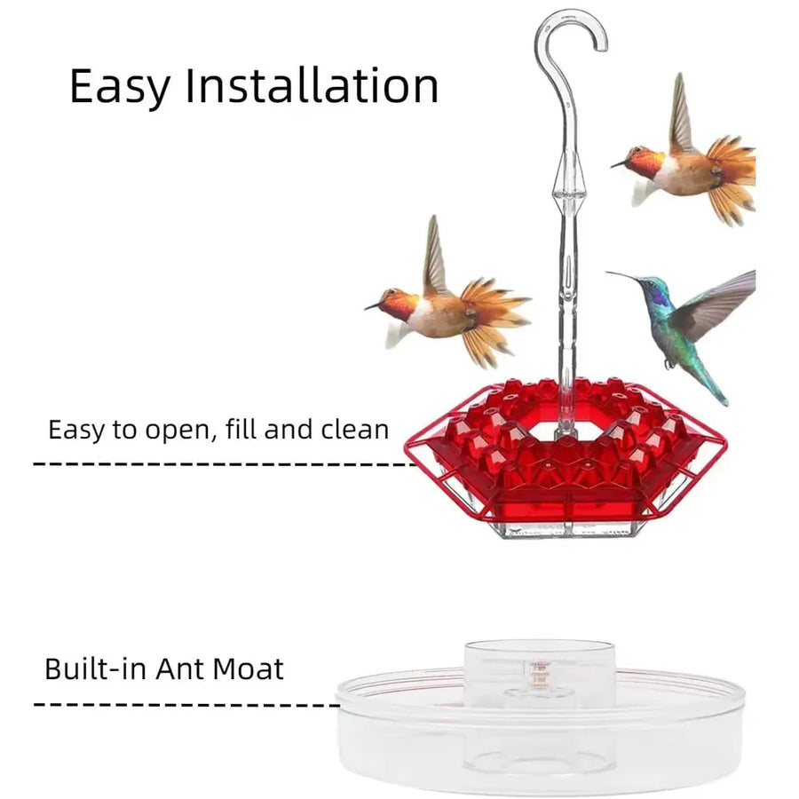Nature's Delight Ant-Guard Hummingbird Feeder