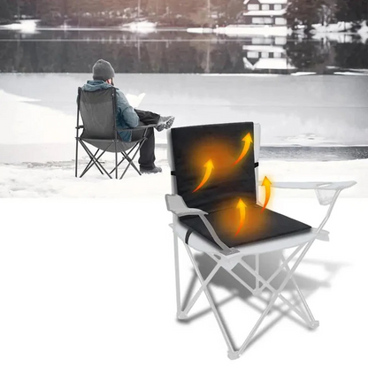 CozyNest Portable Heated Seat Cushion with Adjustable Heat Levels