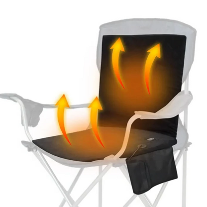 CozyNest Portable Heated Seat Cushion with Adjustable Heat Levels