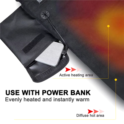 CozyNest Portable Heated Seat Cushion with Adjustable Heat Levels