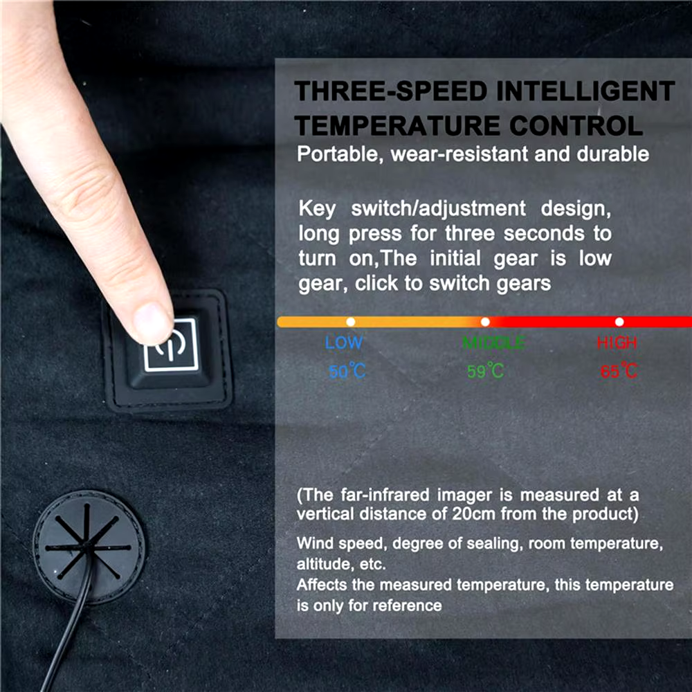 CozyNest Portable Heated Seat Cushion with Adjustable Heat Levels