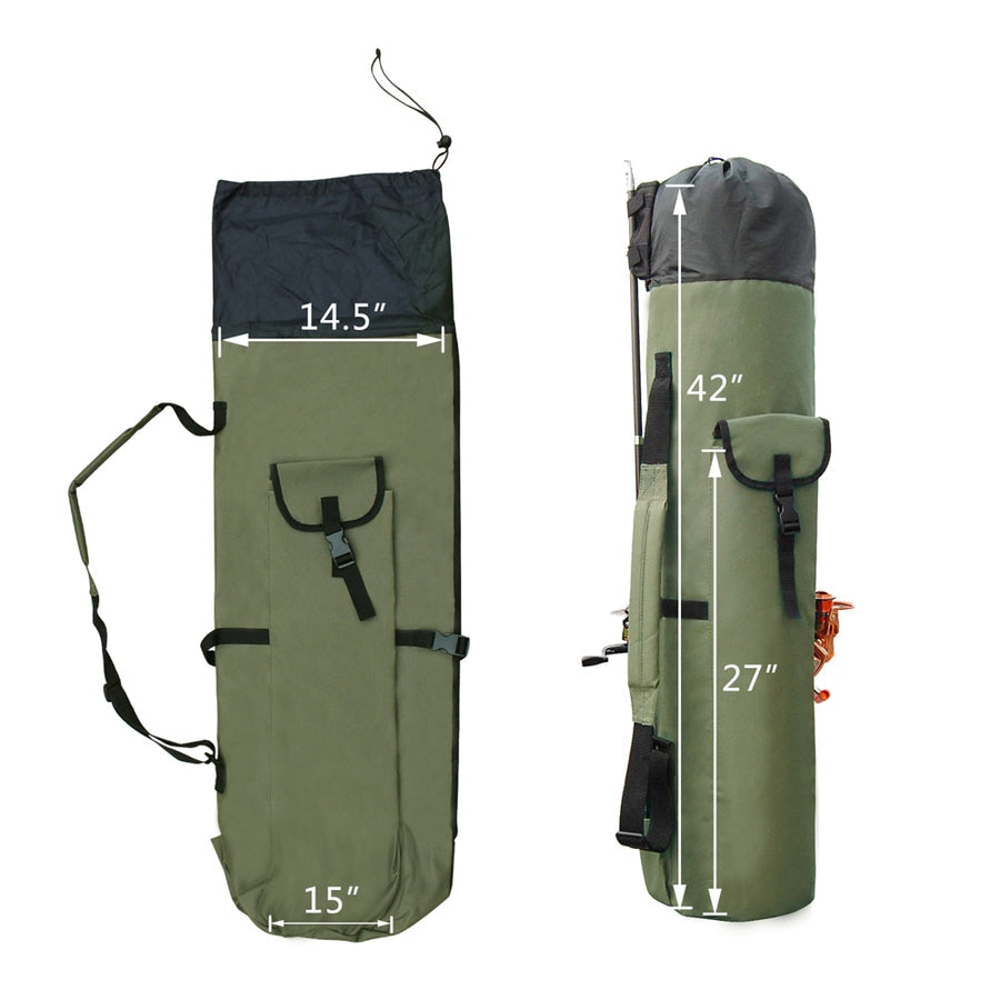 Ultimate Fishing Gear Carrier: Water-Resistant Storage Solution