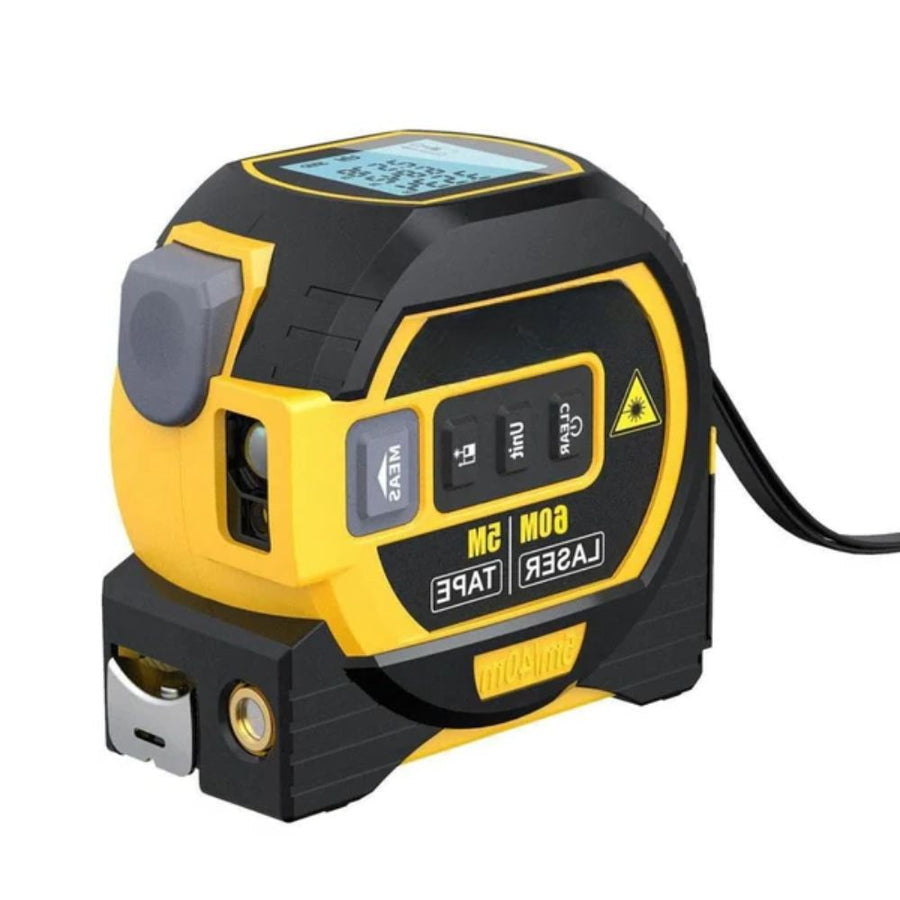 PrecisionPro 3-in-1 Laser Measurement Tool with LCD Display