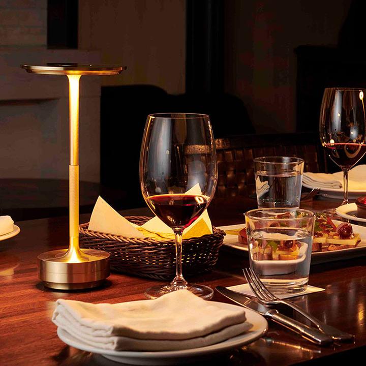Luminara Wireless Touch Lamp with Adjustable Brightness