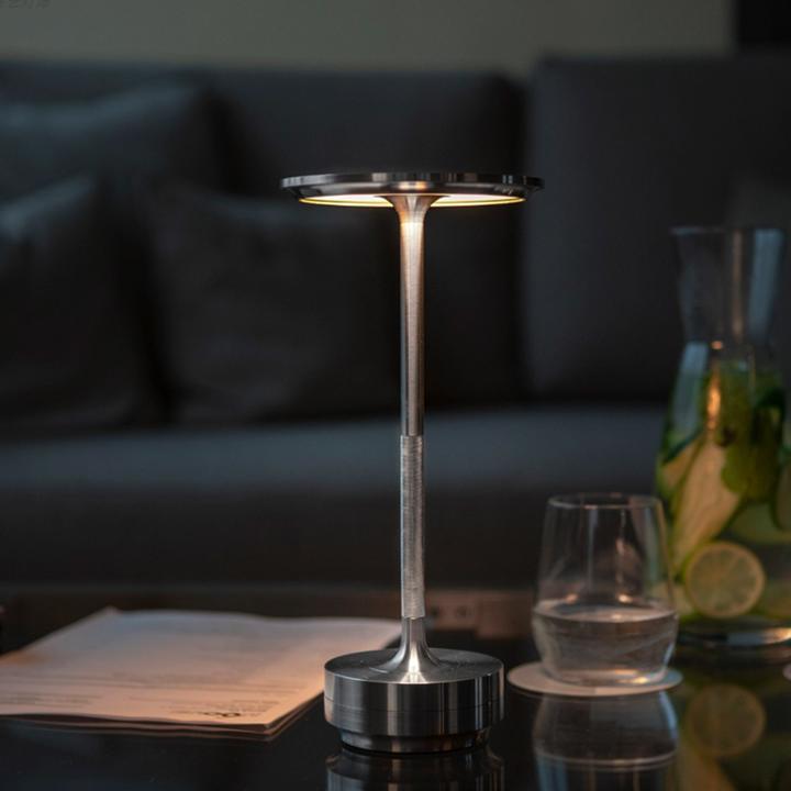 Luminara Wireless Touch Lamp with Adjustable Brightness