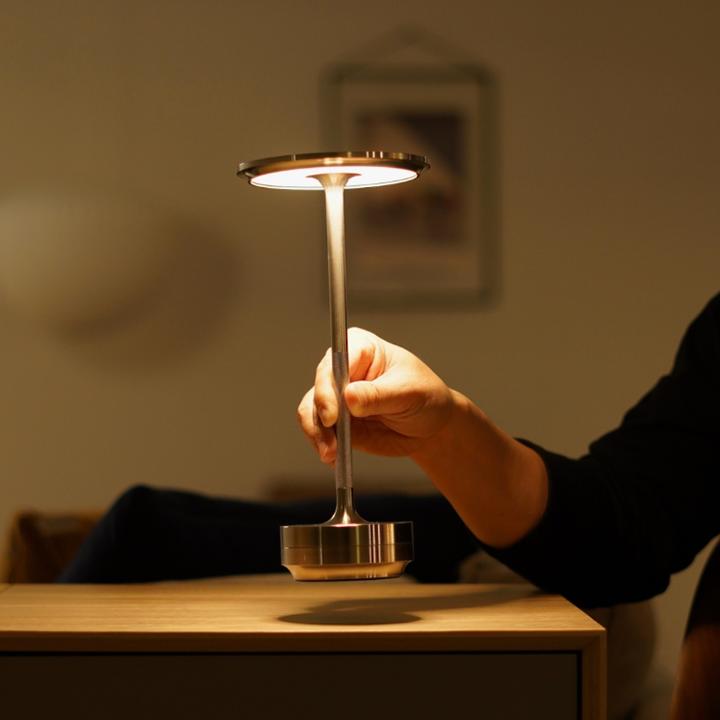 Luminara Wireless Touch Lamp with Adjustable Brightness