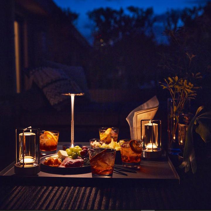 Luminara Wireless Touch Lamp with Adjustable Brightness