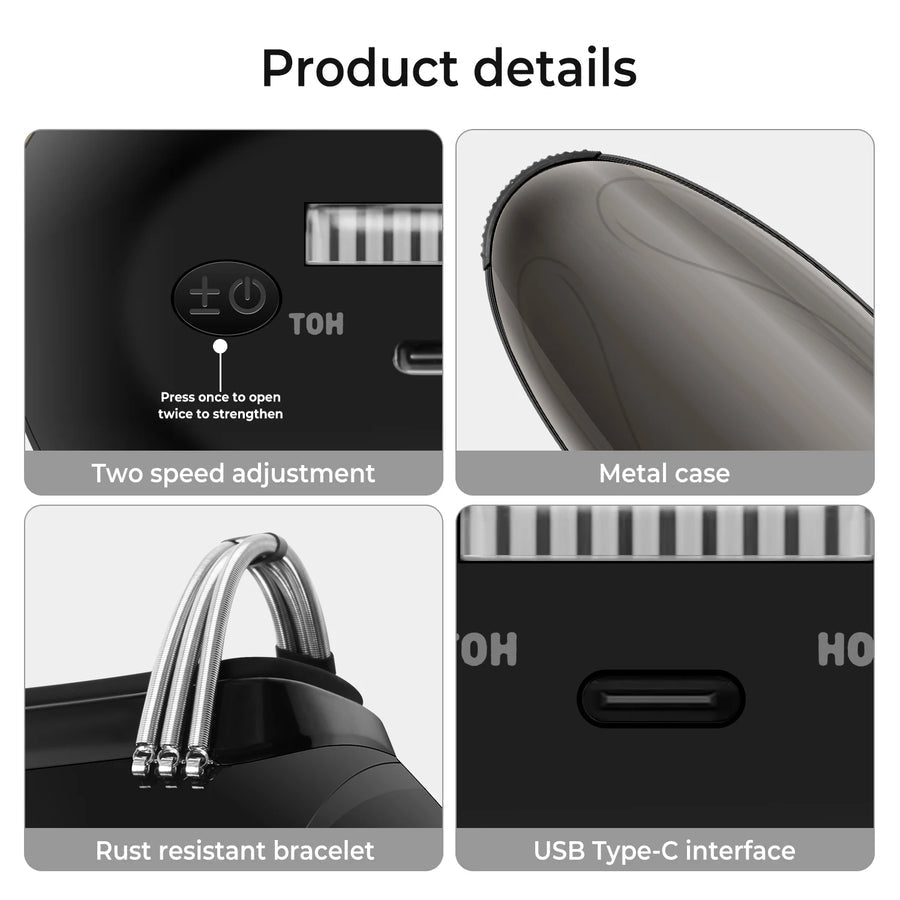 SootheEase Wireless Vibration & Heat Massager for Total Relaxation