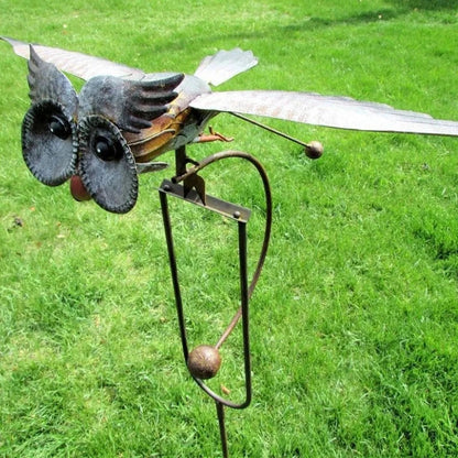 Whimsical Windcatcher: Artistic Outdoor Bird Decor