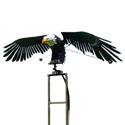 Whimsical Windcatcher: Artistic Outdoor Bird Decor